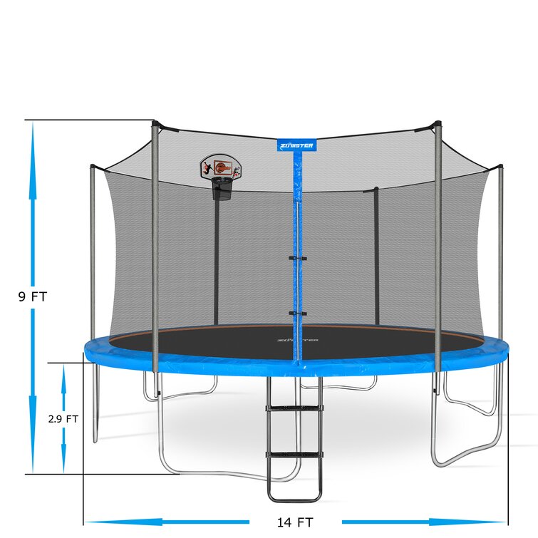 Ladder for cheap 14ft trampoline